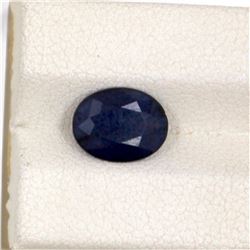 2.08ct  Blue Sapphire Oval Cut