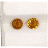 Image 1 : 1.13ct Yellow Tourmaline Match Pair Round Cut