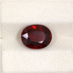 3.60ct Malaya Garnet Oval Cut