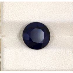 2.81ct  Blue Sapphire Round Cut
