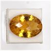 Image 1 : 17.99ct Natural citrine Oval Cut