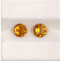1.03ct Yellow Tourmaline Round Cut