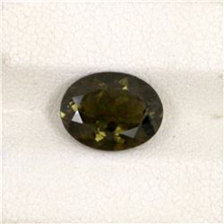 2.52ct Green Tourmaline Oval Cut