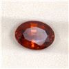 Image 1 : 3.97ct Malaya Garnet Oval Cut