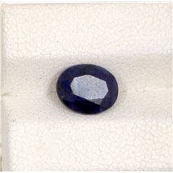 2.07ct  Blue Sapphire Oval Cut