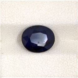 2.86ct  Blue Sapphire Oval Cut