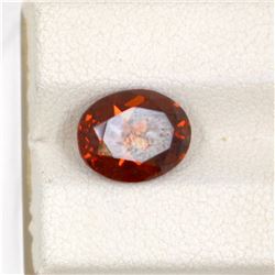 4.00ct Malaya Garnet Oval Cut