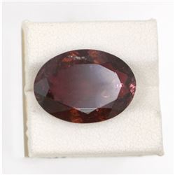 10.85ct Pink Tourmaline Oval Cut