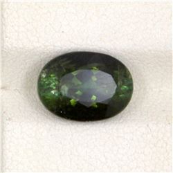 4.10ct Green Tourmaline Oval Cut