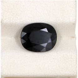 3.74ct  Blue Sapphire Oval/Cushion Cut