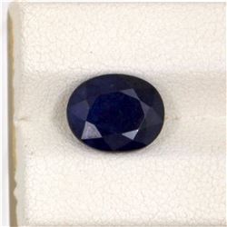 3.55ct  Blue Sapphire Oval Cut