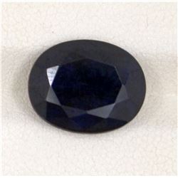 8.64ct  Blue Sapphire Oval Cut