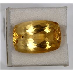 17.55ct Natural citrine emerald cut