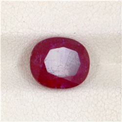 4.72ct  Ruby Oval Cut