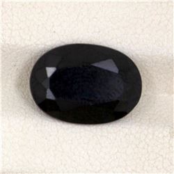 7.16ct  Blue Sapphire Oval Cut