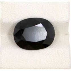 6.88ct  Blue Sapphire Oval/Cushion Cut