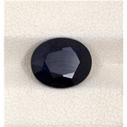 4.14ct  Blue Sapphire Oval Cut