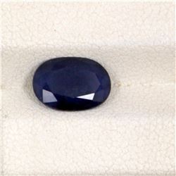 2.18ct  Blue Sapphire Oval Cut