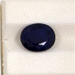 4.75ct  Blue Sapphire Oval Cut