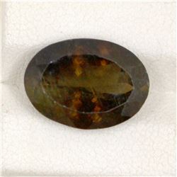 8.27ct Green Tourmaline Oval Cut