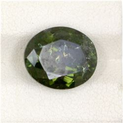 6.87ct Green Tourmaline Oval Cut