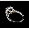 Image 3 : 4.78 ctw Black Diamond Ring - 14KT White Gold