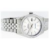 Image 9 : Rolex Stainless Steel Diamond DateJust Men's Watch