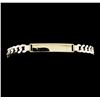 Image 1 : 14KT White Gold Chain Link Bracelet