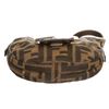 Image 4 : Fendi Brown Tan Micro Zucca Baguette Bag