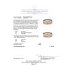 Image 5 : 1.25 ctw Brown and White Diamond Band - 18KT Rose And White Gold