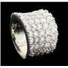 Image 4 : 5.03 ctw Diamond Ring - 18KT White Gold