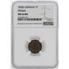Image 1 : 1828-A Germany-Prussia Friedrich Wilhelm II Pfenning NGC MS63BN