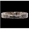 Image 1 : 0.88 ctw Diamond Bracelet - 14KT White Gold