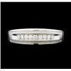 Image 2 : 0.25 ctw Diamond Ring - 10KT White Gold