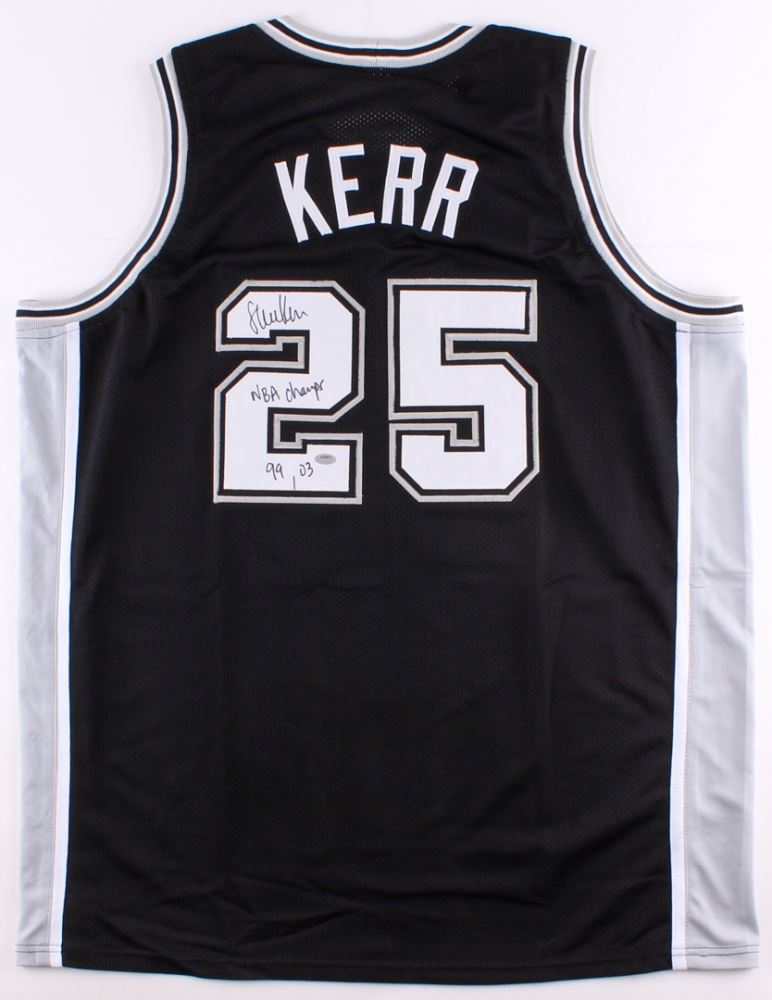 steve kerr spurs jersey