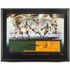 Image 1 : LeBron James Signed "Golden Child" LE 24x36 Custom Framed Game-Used Floor Piece Display (UDA COA)
