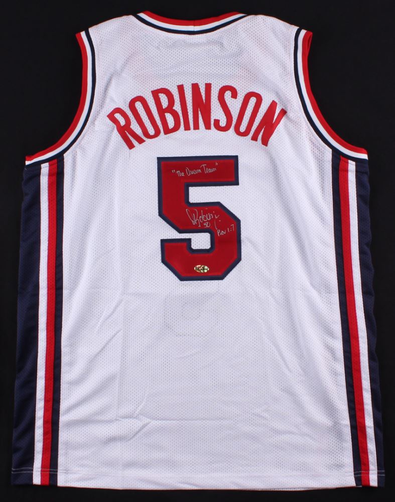 david robinson dream team jersey