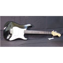 Angus Young Signed Fender Squier Bullet Strat Electric Guitar Inscribed  AC/DC  (JSA LOA)