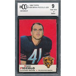 1969 Topps #26 Brian Piccolo RC (BCCG 9)