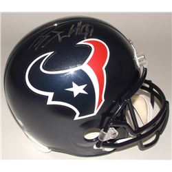 J.J. Watt Signed Texans Full-Size Helmet (Radtke COA)