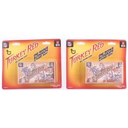 Lot of (2) 2014 Topps Turkey Red Football Box