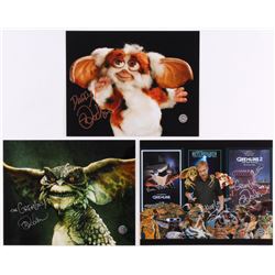 Lot of (3) Mark Dodson Signed 8x10 Photos Inscribed "The Gremlins!"  "Keep Laughin'!" (Legends COA)