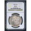 Image 1 : 1883-CC Morgan Silver Dollar (NGC MS 64)