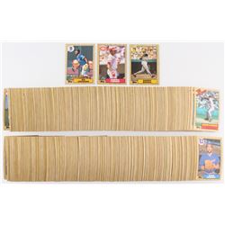 1987 Topps Complete Set of (792) Baseball Cards with #648 Barry Larkin RC, #170 Bo Jackson RC, #320 
