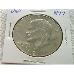 SILVER DOLLAR - USA - 1977