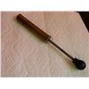 Image 2 : VINTAGE BRASS PUMP - WORKS  - 7" CLOSED - 11" OPEN CHROME TOP