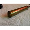 Image 3 : VINTAGE BRASS PUMP - WORKS  - 7" CLOSED - 11" OPEN CHROME TOP