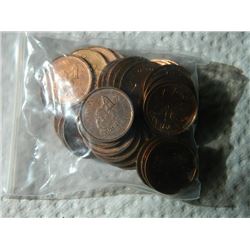 PENNIES - BAG - CENTENIAL - 1952-2002 - 92.9gm