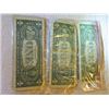 Image 2 : PAPER MONEY - AMERICAN $1 - 3 TTL