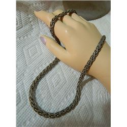 SILVER CHAIN - 30gm - 18" LONG - 1/4" WIDE